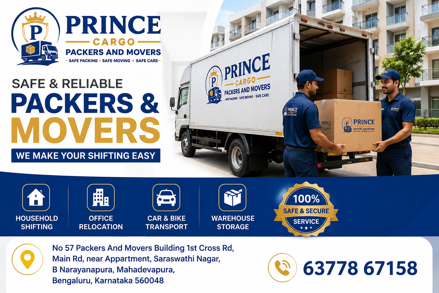 Prince Cargo Packers and Movers